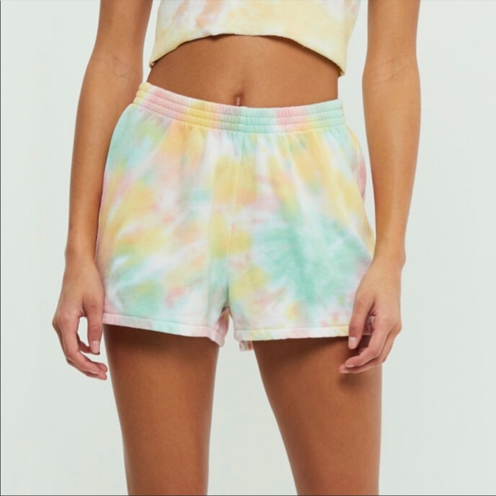 Playboy by pacsun tie-dye comfy shorts (Womens Small)- like new condition